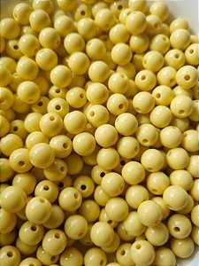 Bola Resina 8mm Ocre (20gr - Aproximadamente 70un)