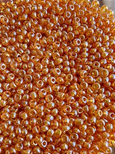 Miçanga Chinesa nº 6 Caramelo Translúcido 4.1mm (20gr)