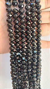 Cristal Preto 8mm (1 Fio- Aproximadamente 64un)