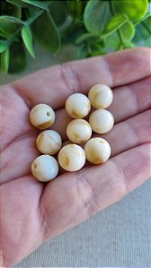 Bola Resina 10mm Nude Mesclado (20gr - Aproximadamente 40un)