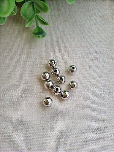 Bolinha ABS 8mm Níquel Free - Hipoalergênico (10gr - Aproximadamente 37un)