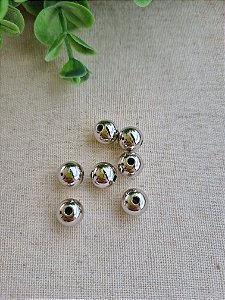Bolinha ABS 10mm Níquel Free - Hipoalergênico (10gr - Aproximadamente 20un)