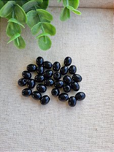 Conta Resina Barril 9mm Preto (20gr - Aprox. 69un)