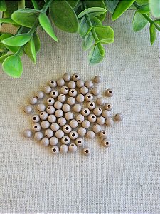 Bola Resina 6mm Capuccino (20gr - Aproximadamente 170un)