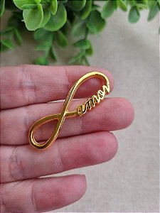 Entremeio Infinito Amor 43mm Ouro (un)