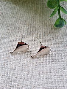 Pino de Brinco Triangular com 1 saída Níquel 22mm (Par)
