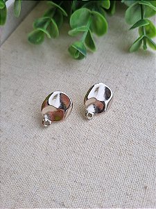 Pino de Brinco Martelado com 1 saída Níquel 20mm (Par)