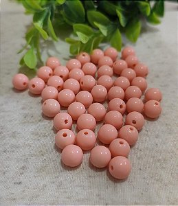 Bola Resina 10mm Salmon (20gr - Aproximadamente 40un)