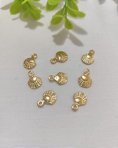 Pingente Concha 11mm Ouro (UN)