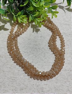 Cristal Doce de Leite  8mm (1 Fio- Aproximadamente 64un)