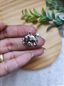 Pingente Elefante Níquel (UN)