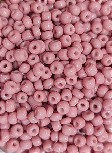 Miçanga Chinesa nº 6 Rosê Queimaddo 4.1mm (20gr)