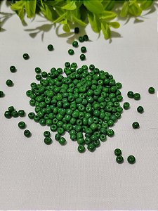 Miçanga Chinesa nº 6 Verde Esmeralda 4.1mm (20gr)
