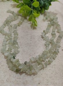 Fio Cascalho Jade Verde (1 fio - 40cm)