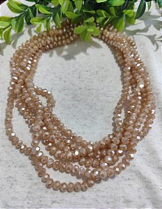 Cristal Doce de Leite 6mm (1 fio - 86un)