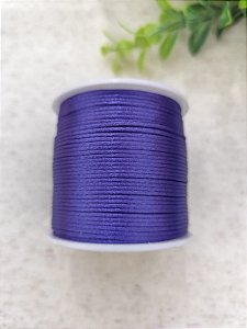 Fio de Seda 1mm  Roxo (5 metros)
