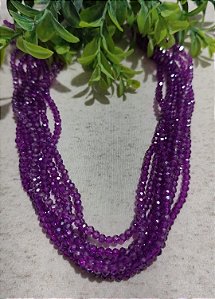 Cristal Roxo Boreal 4mm (1 fio - 120un)