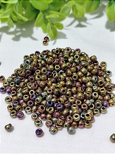 Miçanga Chinesa nº 6 Furtacor Metalizado 4.1mm (20gr)
