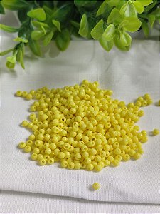 Bola Resina 4mm Amarelo (20gr)