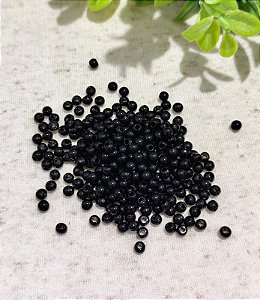Bola Resina 4mm Preta (20gr)