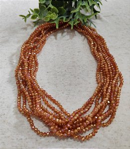 Cristal Caramelo Boreal 4mm (1 fio - 120un)