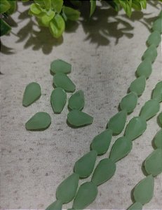 Gota de Murano Verde 14mm (un)