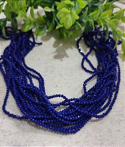 Cristal Azul Royal 2mm (1 fio - 160un)