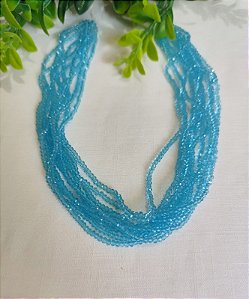 Cristal Azul Claro Translucido 2mm (1 fio - 160un)