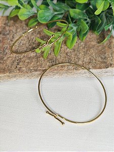 Bracelete com abertura Ouro (un)