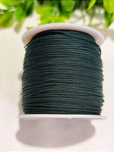 Fio Chinês 0.8mm Verde Musgo (5 metros)