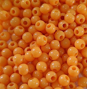 Bola Resina 4mm Laranja (20gr)