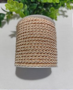Cordão de São Francisco 4mm Salmon Claro (metro)