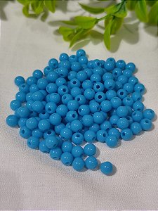 Bola Resina 6mm Azul Claro (20gr - Aproximadamente 170un)