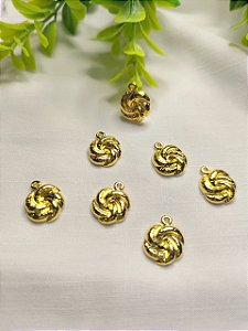 Pingente Flor Ouro (un)