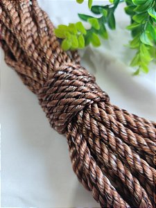 Corda Torcida 8mm Mescla Bronze (metro)