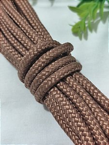 Corda Trançada 6mm Bronze (metro)