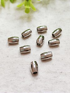 Passador Níquel Liso 13mm, abertura 4mm (un)