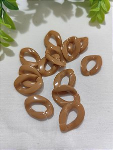 Elo de Resina Nude 24mm (10gr-Aproximadamente 16un)