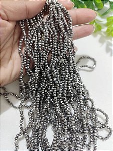 Cristal Prata 2mm (1 fio - 160un)
