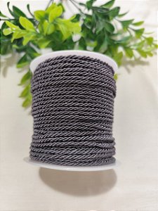 Cordão de São Francisco 2mm Cinza (metro)