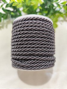 Cordão de São Francisco 4mm Cinza (metro)