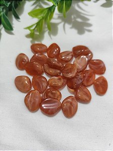 Pastilha Resina Ferrugem 18mm, furo 1mm (10un)