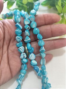 Fio de Madrepérola Azul (1 fio - 52un)