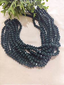 Cristal Verde Musgo 8mm (1 fio - 64un)