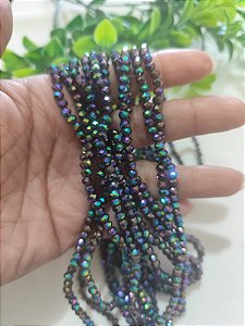 Cristal Furta-cor 4mm (1 fio-120un)