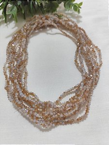 Cristal Nude Mesclado 2mm (1 fio - 160un)