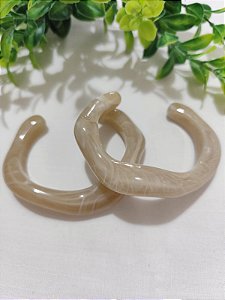 Bracelete Aberto Nude Mesclado (un)