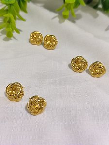 Brinco Flor Ouro (par)