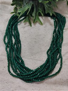 Cristal Verde 2mm (1 fio - 160un)