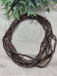 Cristal Marrom Boreal 2mm (1 fio - 160un)